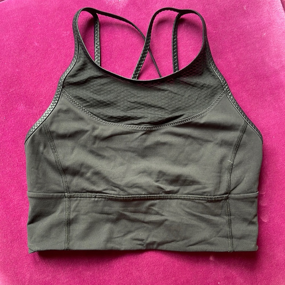 Lululemon Long Line High Neck Bra